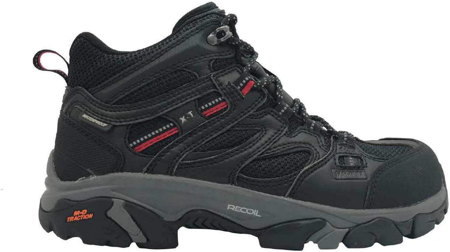 Magnum Mens X T Boron Mid Composite Toe Cap Lace up Boots