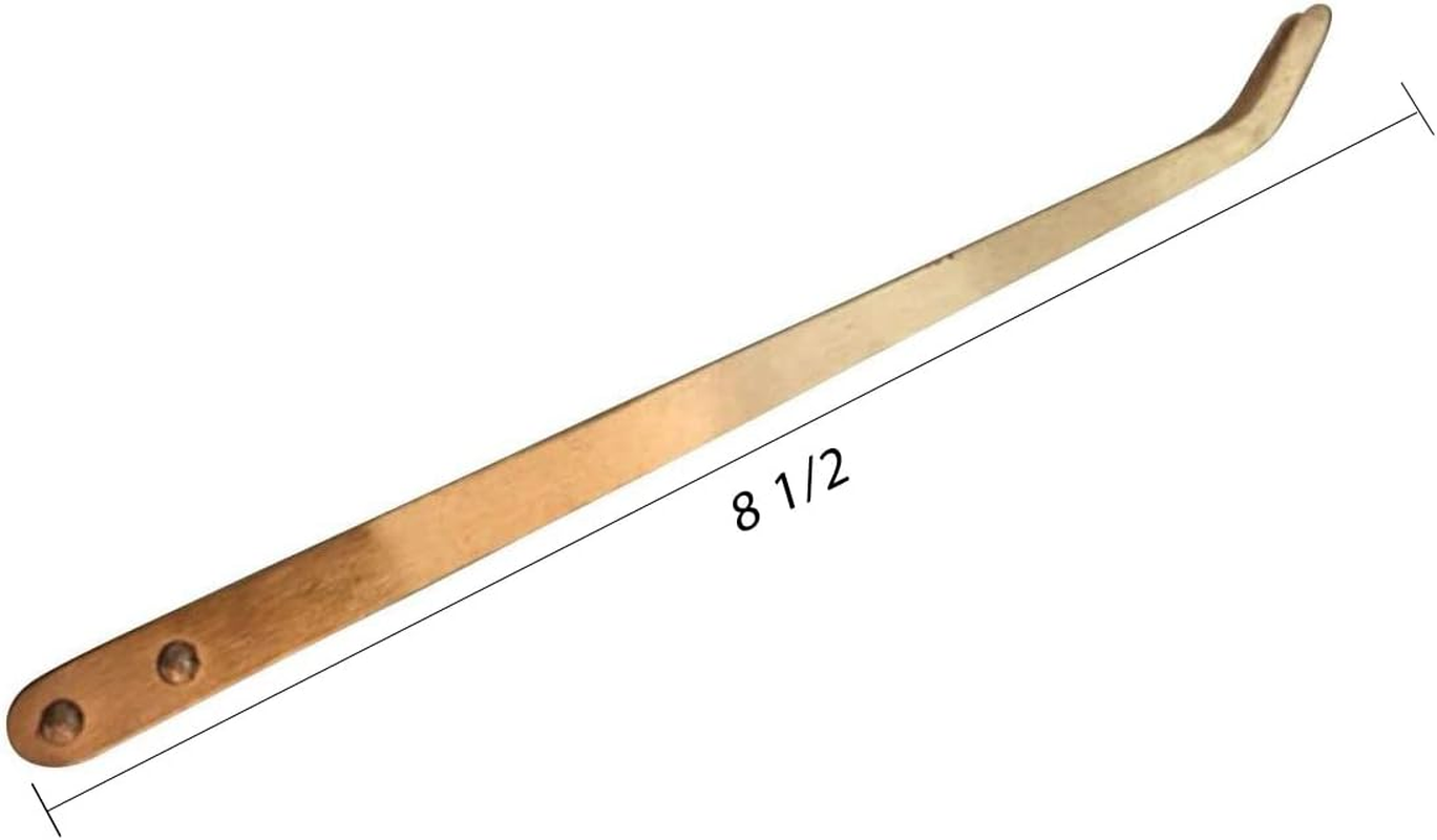 Rosenthal Collection &ndash; Curved Copper Tongs for Jewelry Pickle Pots &ndash; Precision Tweezers for Soldering, Acid Baths & Pickling Tools (8.5 Inches) image number 2