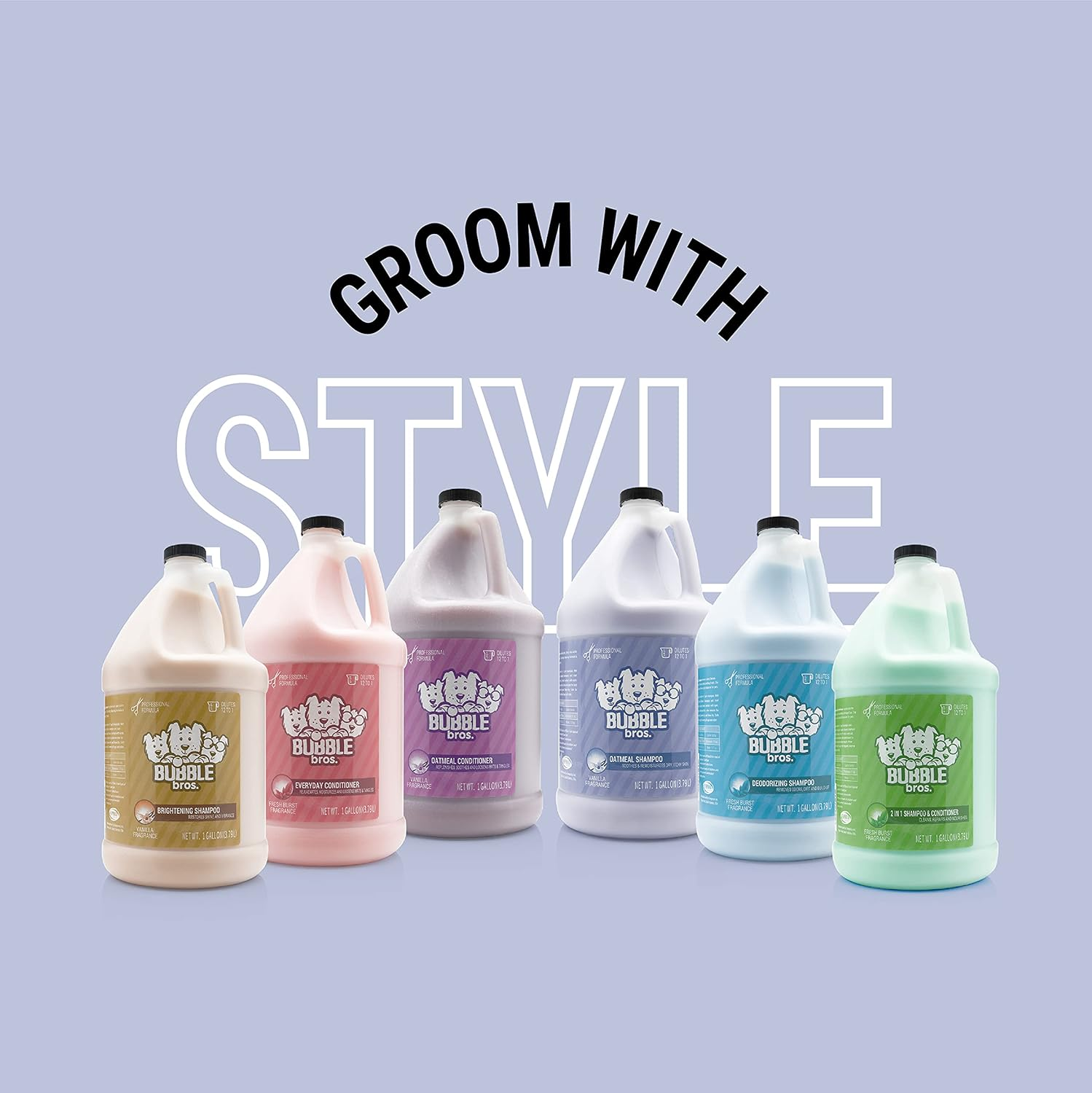 Bubble Bros. Everyday Conditioner for Dogs, Gallon - Natural, Moisturizes and Conditions the Skin and Coat of Your Pets, Loosens Mats and Tangles, Eliminates Static in the Coat image number 2