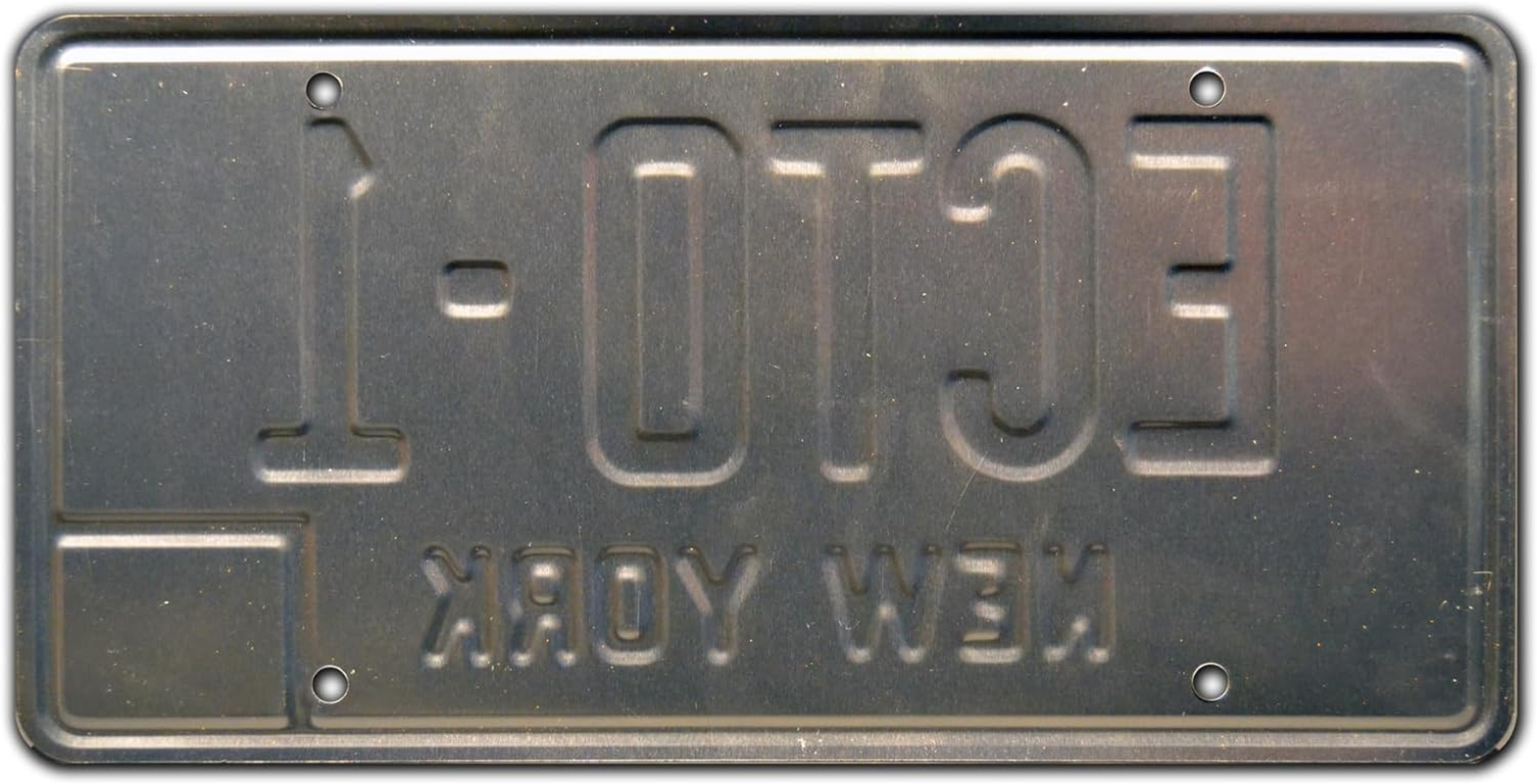 Ghostbusters | ECTO-1 | Metal Stamped License Plate image number 4