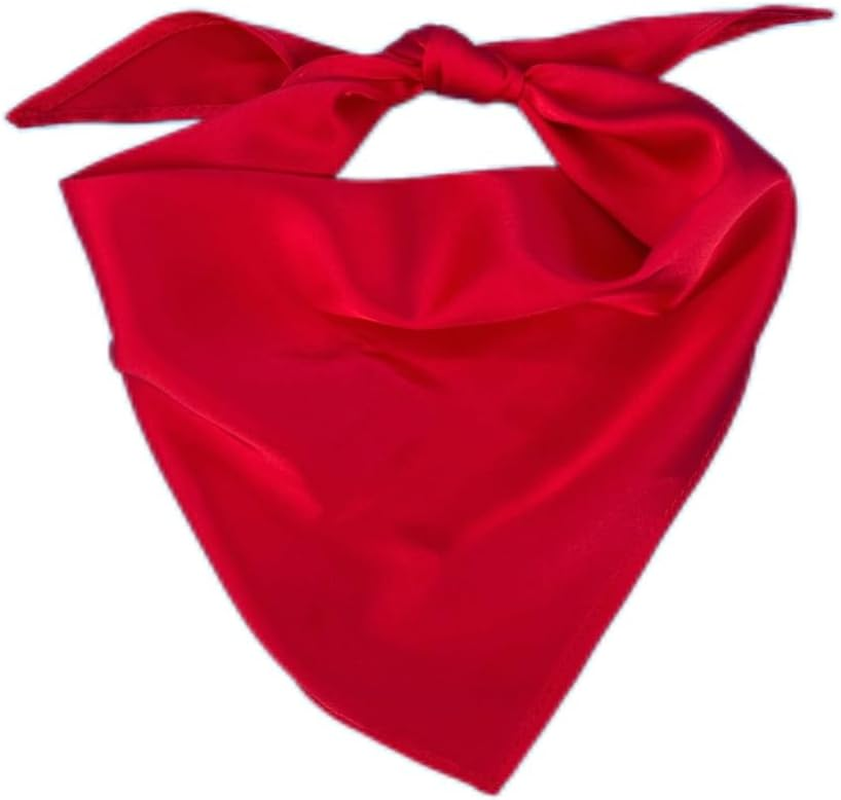 Sublimation Dog Bandana White Chiffon Dog Scarf for Small Medium Large Dogs