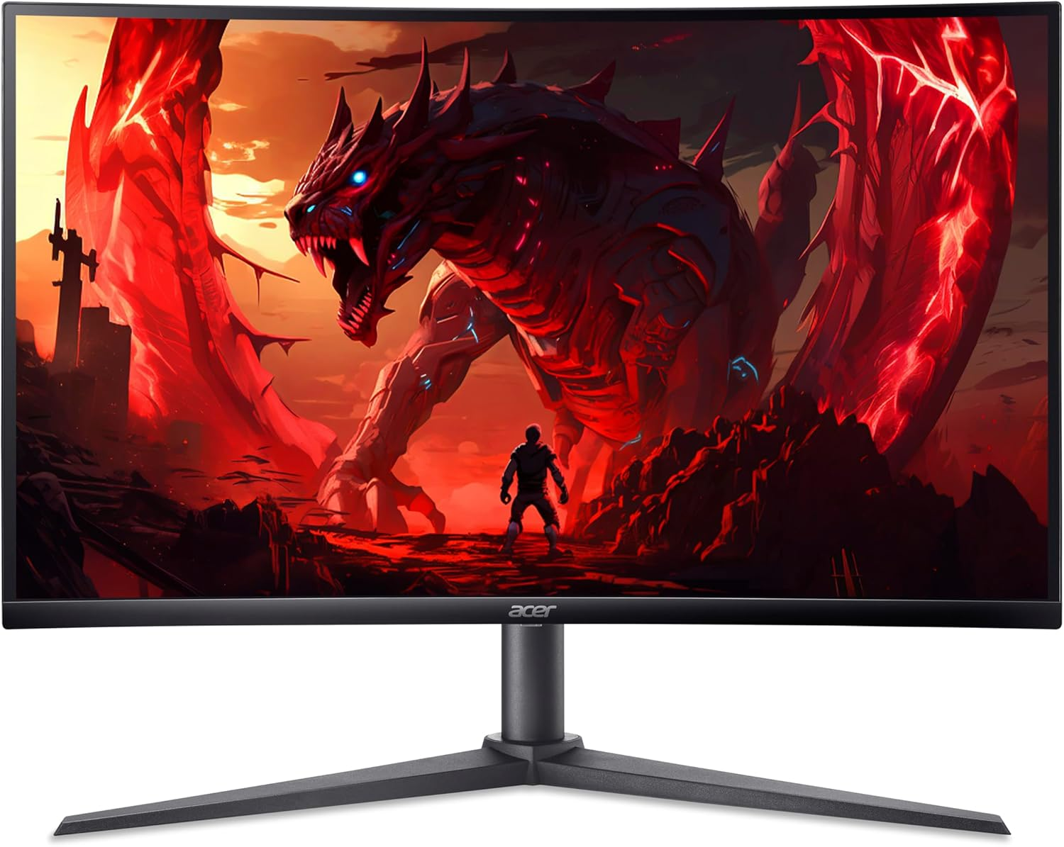 Acer Nitro XZ270U S3 QHD 180Hz Curved Gaming Monitor image number 4