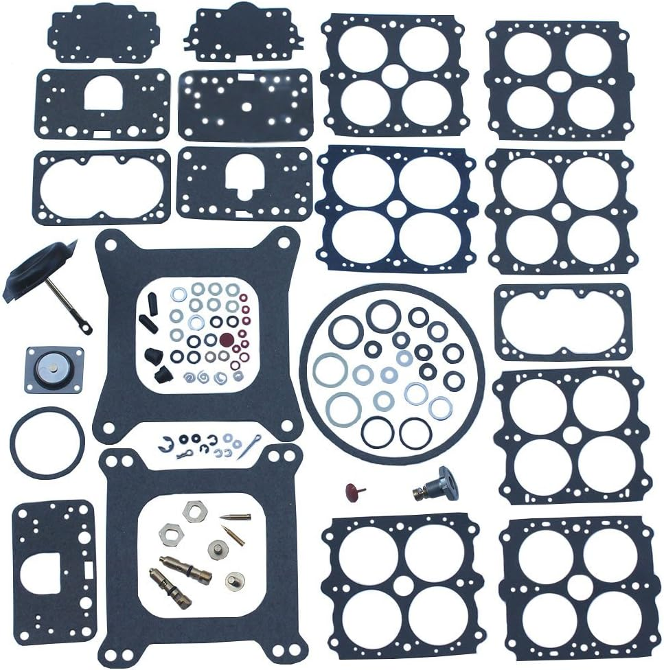 KIPA Carburetor Rebuild Kit for Quick Fuel 3-200 Holley 4160 Vacuum Secondary 390 600 750 850 CFM 1850 3310 P/N # 37-119 37-720 37-754 371542 Road Deom JR Road Demon Speed Demon Barry Brant 190003 image number 3