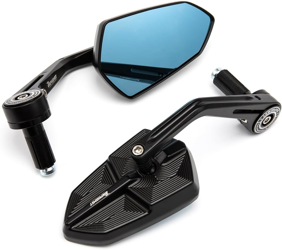 Motorcycle Mirror Motocross Part ATV Off-Road Motorbike Rearview Mirror Motorcycle Accessories Moto Mirrors (Blue) image number 6