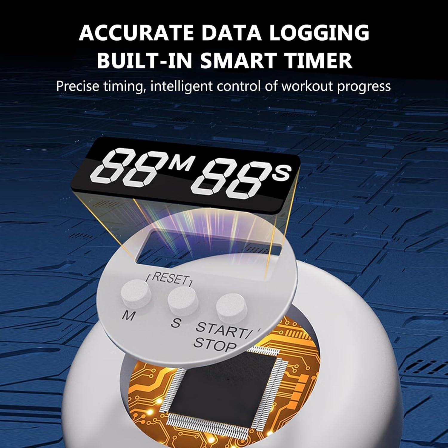 PFATURKHN Pilates Board, Pilates Reformer Set, Multi-Purpose Foldable Pilates Reformer Board for Home, 5 In1 Pilates Sliding Board, Pilates Equipment(With Phone Holder) image number 2