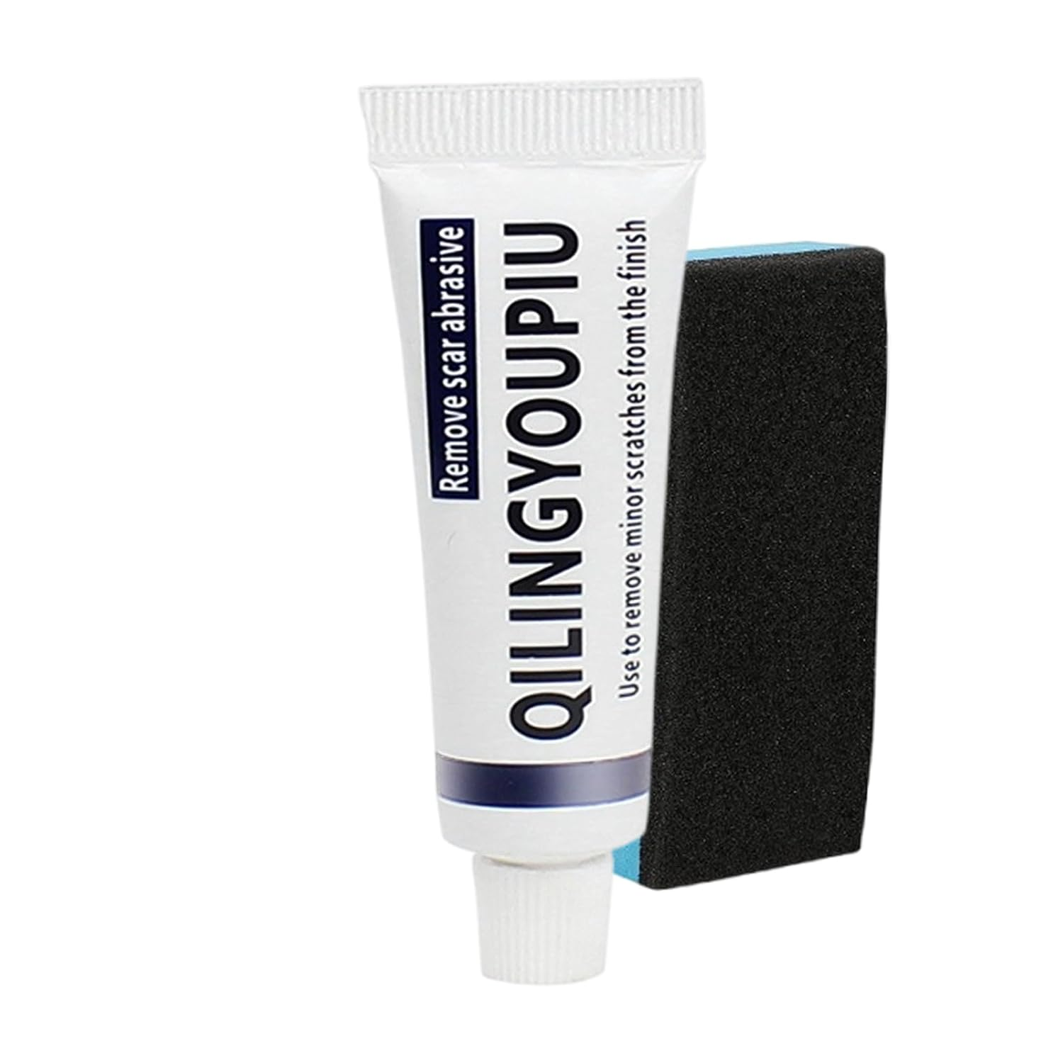 Scratch Remover for Vehicles,Safe Scratch Remover with Sponge Safe Polishing Compound | Car Scratch Repair, Car Touch up Paint for Glue Stains, Bird Droppings, Asphalt, Wear image number 4