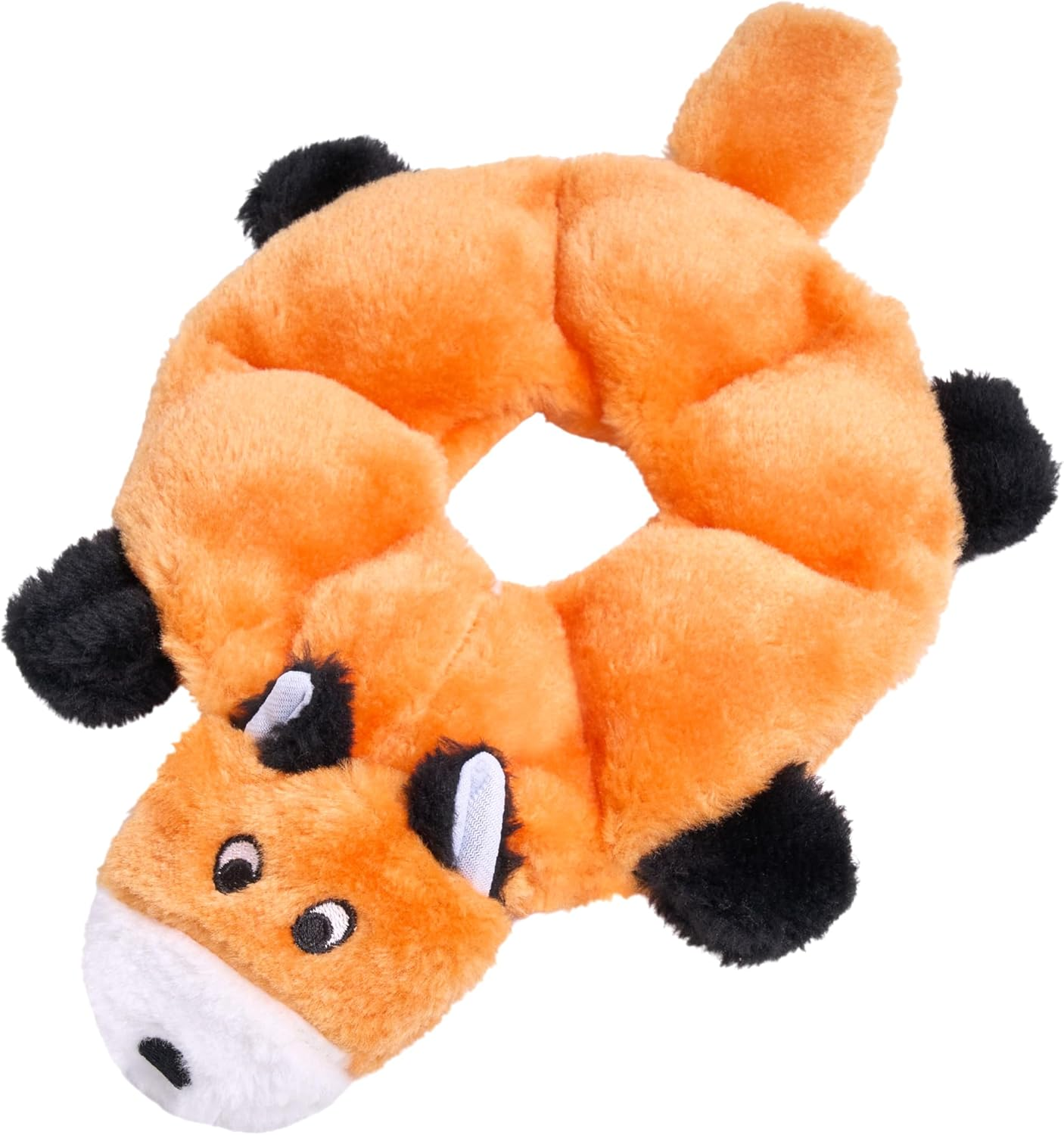 Zippypaws - Loopy - No Stuffing Squeaky Plush Dog Toy - for Small and Medium Dogs - Fox image number 3