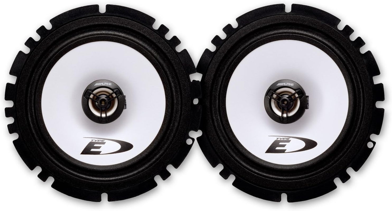 Alpine Type-E Series SXE-1750S Car Audio 6.5-Inch Component 2-Way Speakers