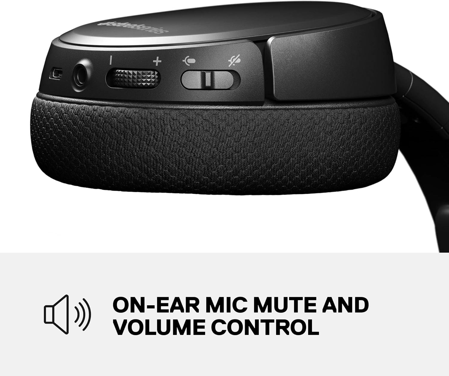 Steelseries Arctis 1 Wireless Gaming Headset for Playstation &ndash; USB-C Wireless &ndash; Detachable Clearcast Microphone &ndash; for PS5, PS4, PC, Nintendo Switch, Android &ndash; Black image number 4