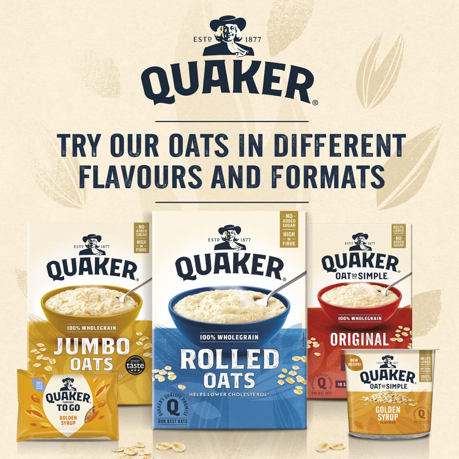 Quaker British Porridge Rolled Oats 1Kg (Packing May Vary) image number 5
