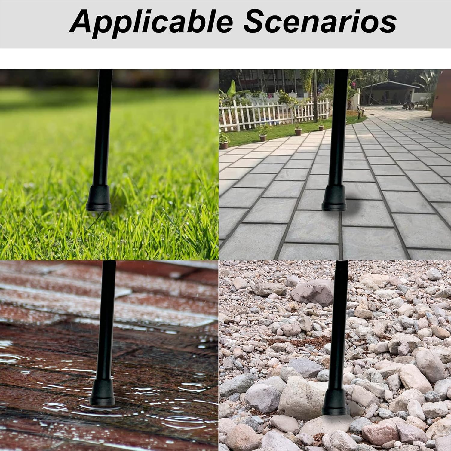 Begrit Walking Sticks for Women Folding Walking Sticks Adjustable Walking Stick Collapsible Lightweight Flexible Stick Comfortable Grip for Ladies Men image number 6