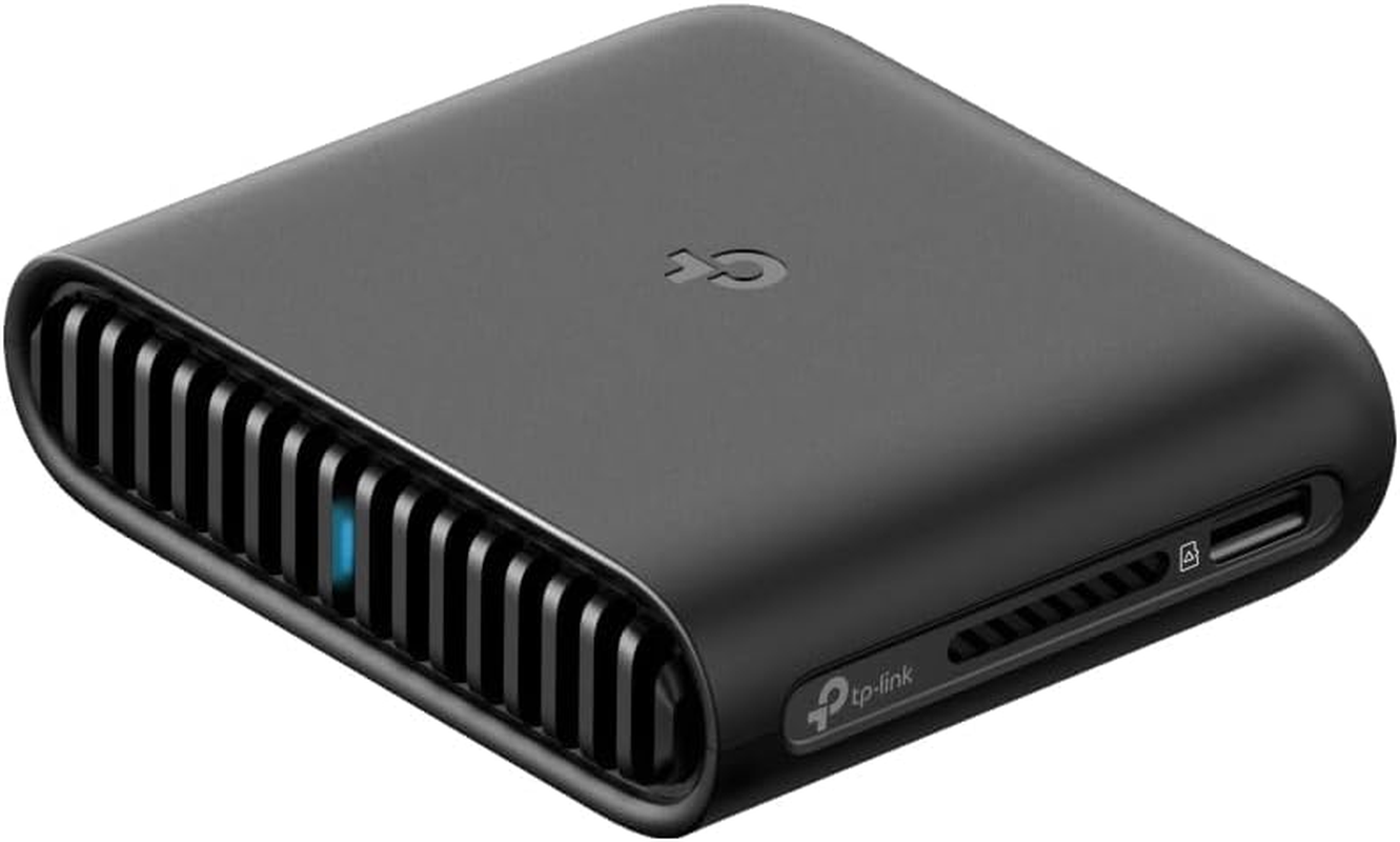 Tp-Link AX3000 Gigabit Wi-Fi 6 Portable Travel Router, 2.5G Multi-Gig Port, VPN Encryption (Openvpn & Wireguard), SD Card Support, USB Modem/File Sharing, Convenient Type-C Power Input (TL-WR3002X) image number 1