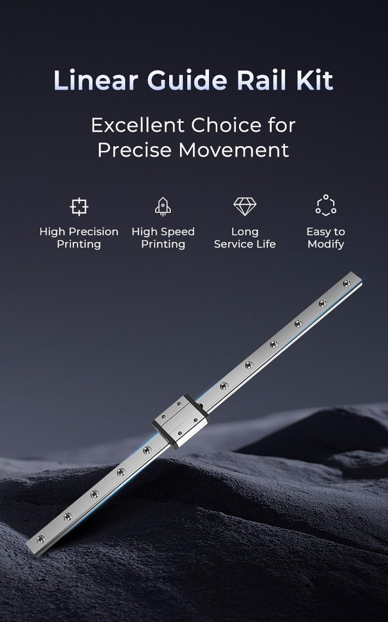 Creality Upgraded Ender-3 Linear Rail Guide Kit MGN12 320Mm - High Precision, High Speed Printing, and Long Service Life - Easy to Modify, Compatible with Ender-3, Ender-3 Pro, Ender-3 V2 image number 6