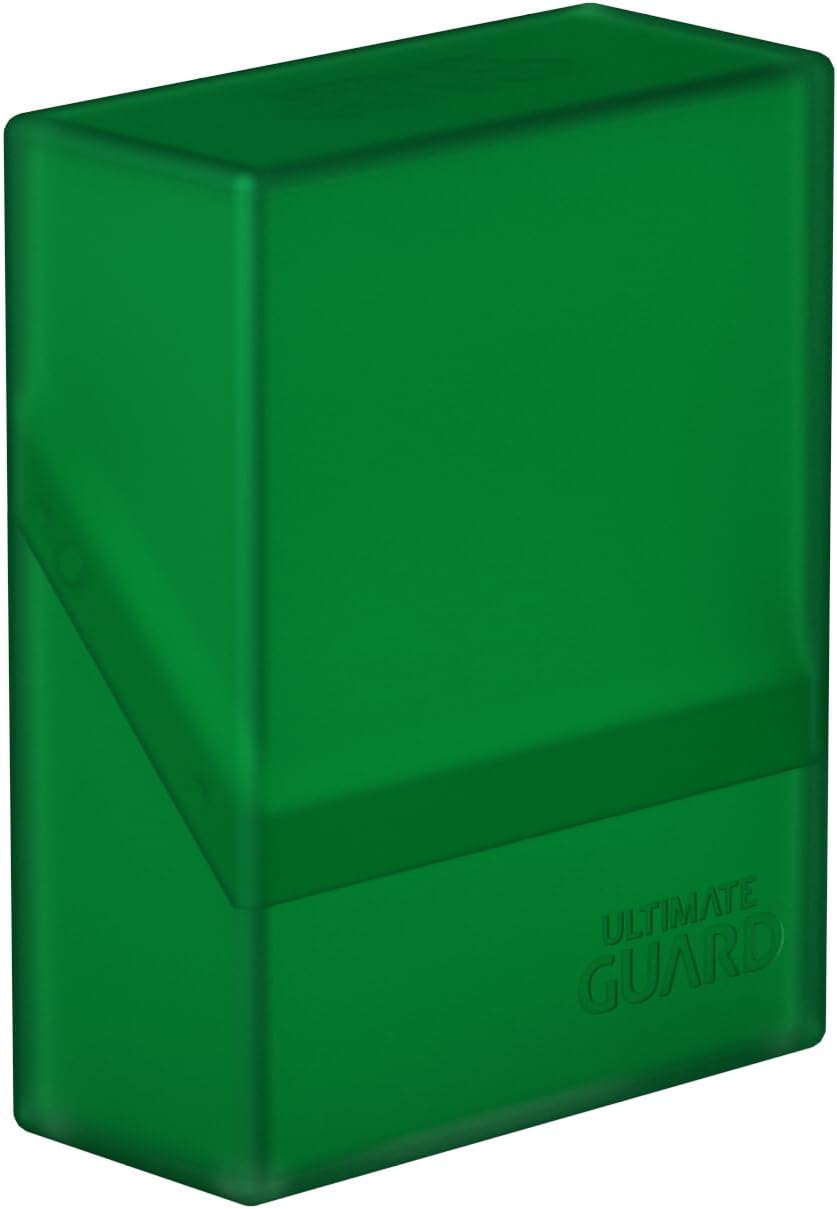 Ultimate Guard Unisex'S UGD011136 Deck Case, Emerald, 76 X 98.5 X 35 Mm