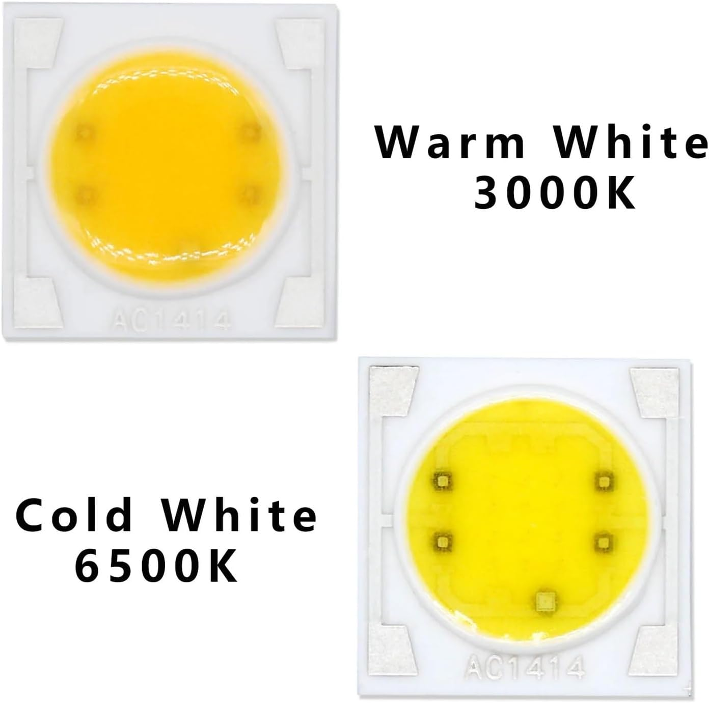 NFGZFNMKYW 10Pcs 3W 5W 7W 9W Connect AC220V Ceramic Bulb Emitting Diode Light Source(Warm White 3000K,AC220V_7W) image number 2
