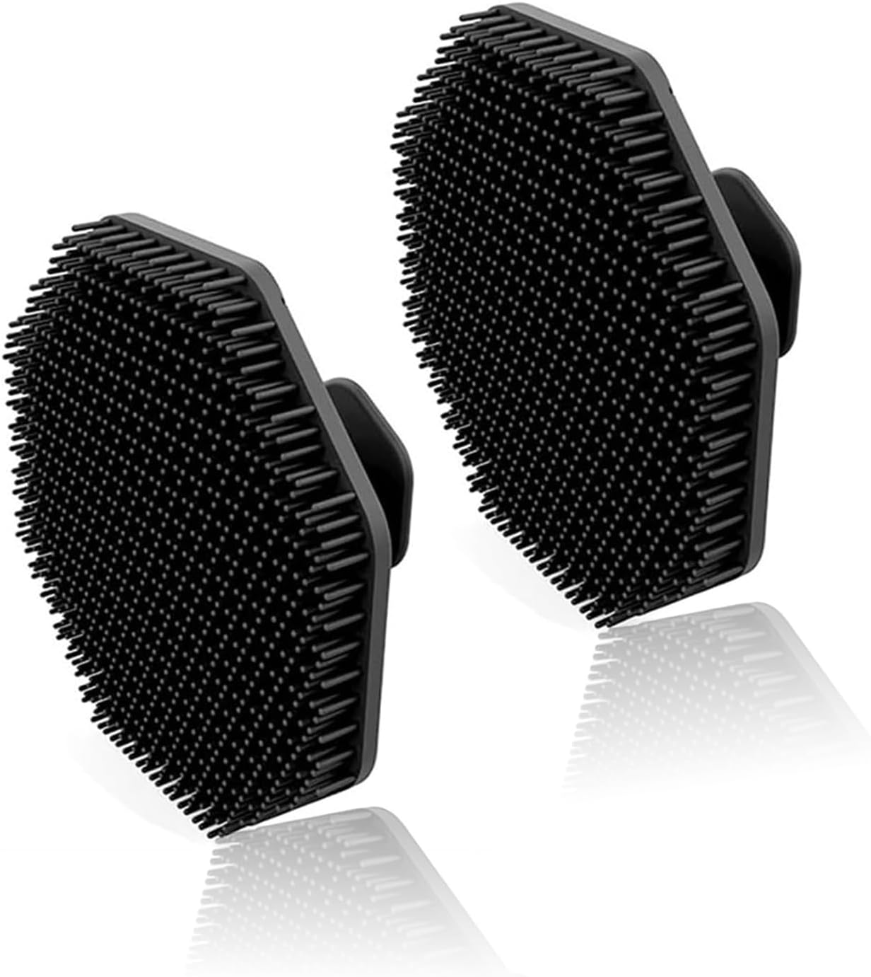 Tzylomirx Men'S Face Scrubber - Silicone Facial Cleansing Brush, Gentle Exfoliator Pad for Long - Long Lasting Bathroom and Shower Accessories (2Pcs)