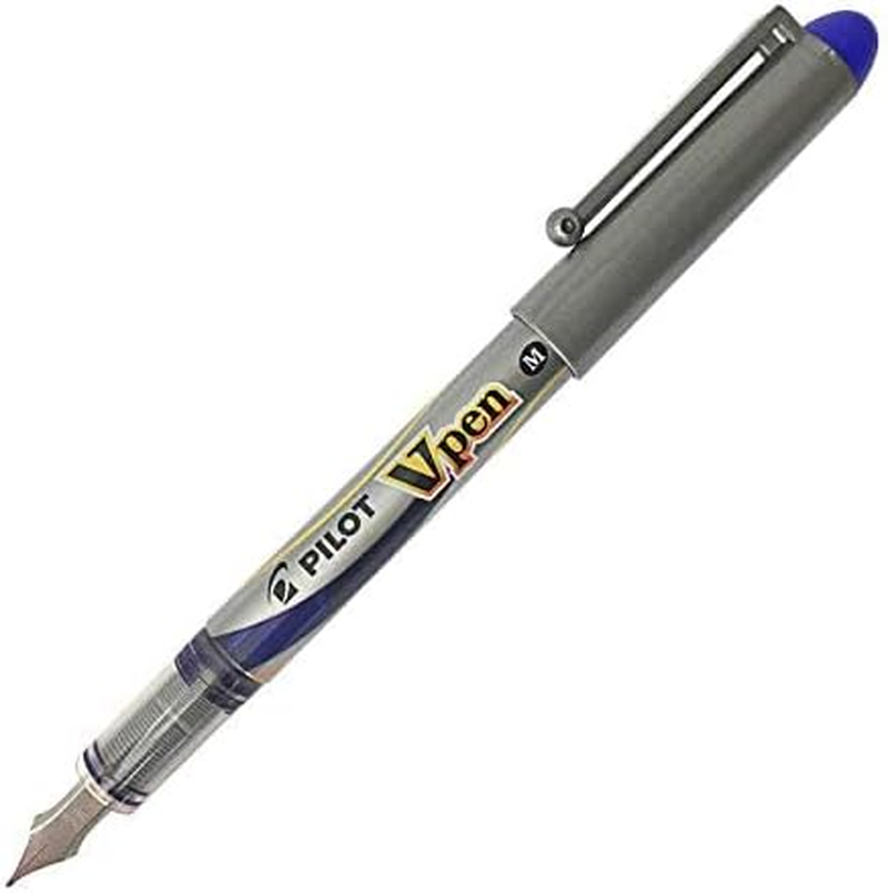 Pilot V Fountain Pen - Medium Nib - (Blue 3) image number 1