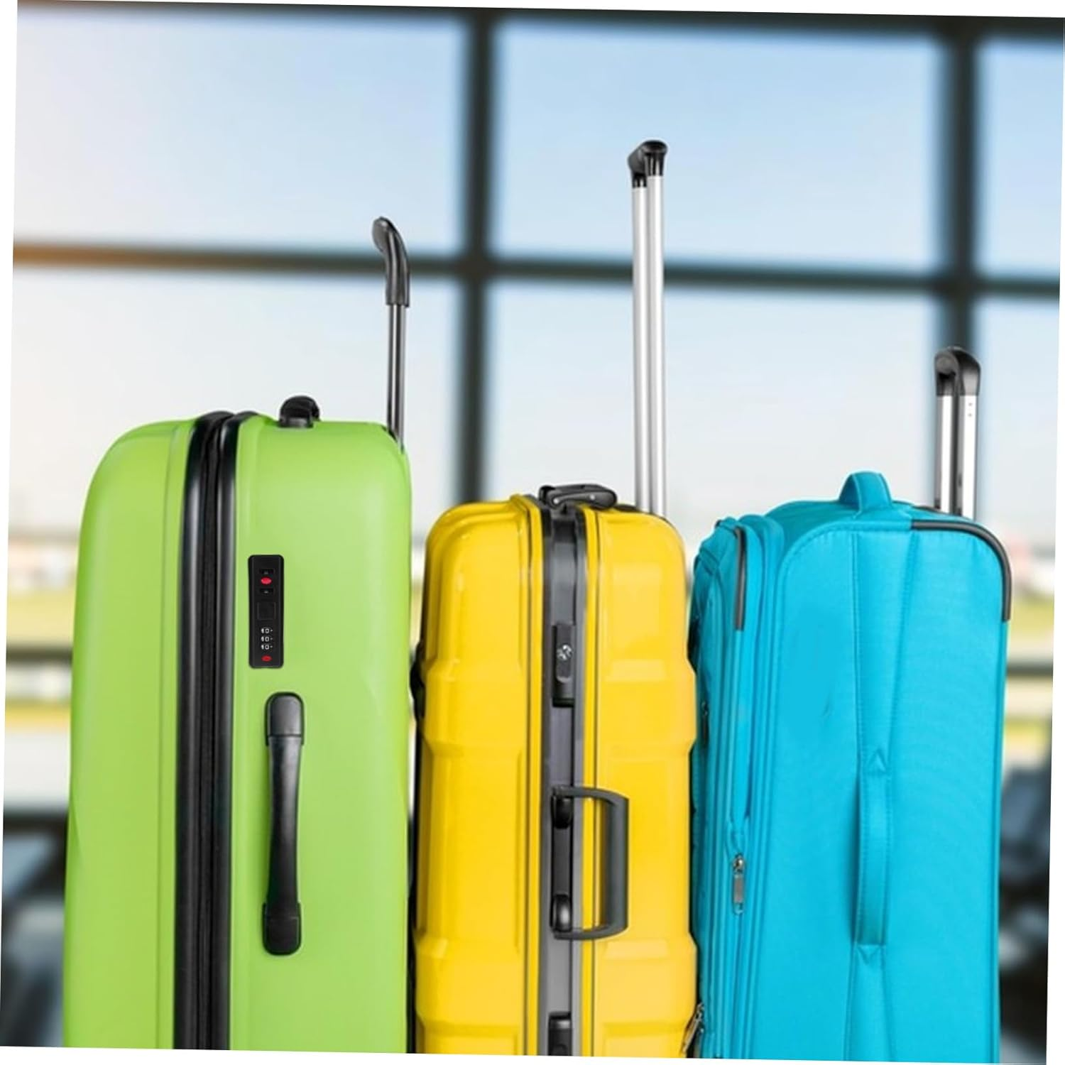 COMPUKAS Luggage Combination Lock Replacement for Suitcases Anti-Theft Password Padlock with Easy Installation Stylish Design for Travel Business Trips and Vacations image number 2