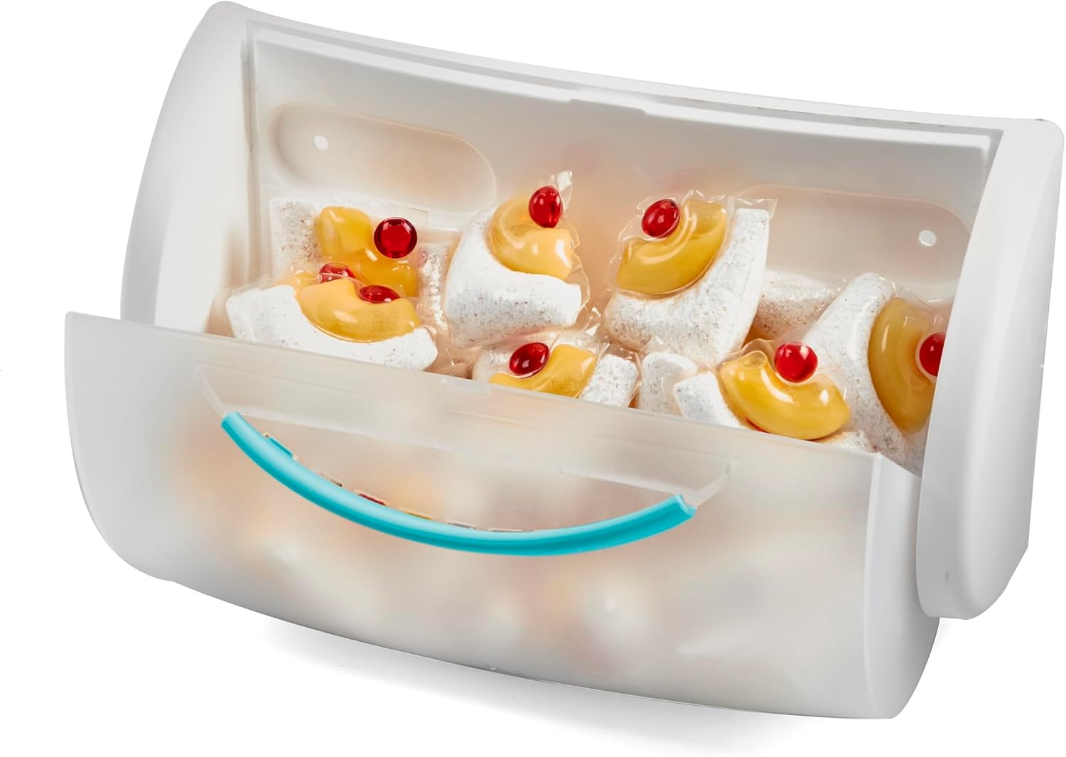 Snips Washing Machine and Dishwasher Pod Holder, Dishwasher Tablet Organizer, Capacity for 20 Pods, Detergent Organizer for Dishwasher and Washing Machine, 22.5 X 12.5 X 8 Cm, Made in Italy. image number 5