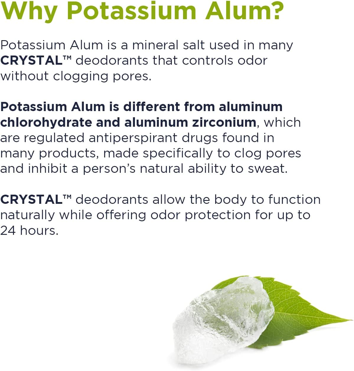 Crystal Mineral Deodorant Roll-On, Lavender & White Tea, Purple, 2.25 Fl Oz image number 3