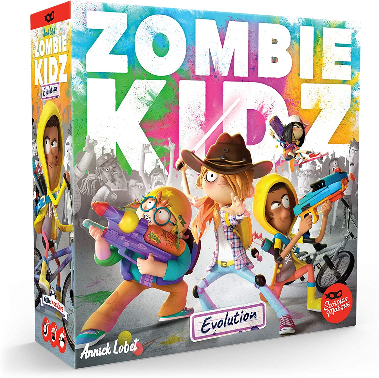 IELLO Zombie Kidz Evolution Multiplayer Card Game image number 3