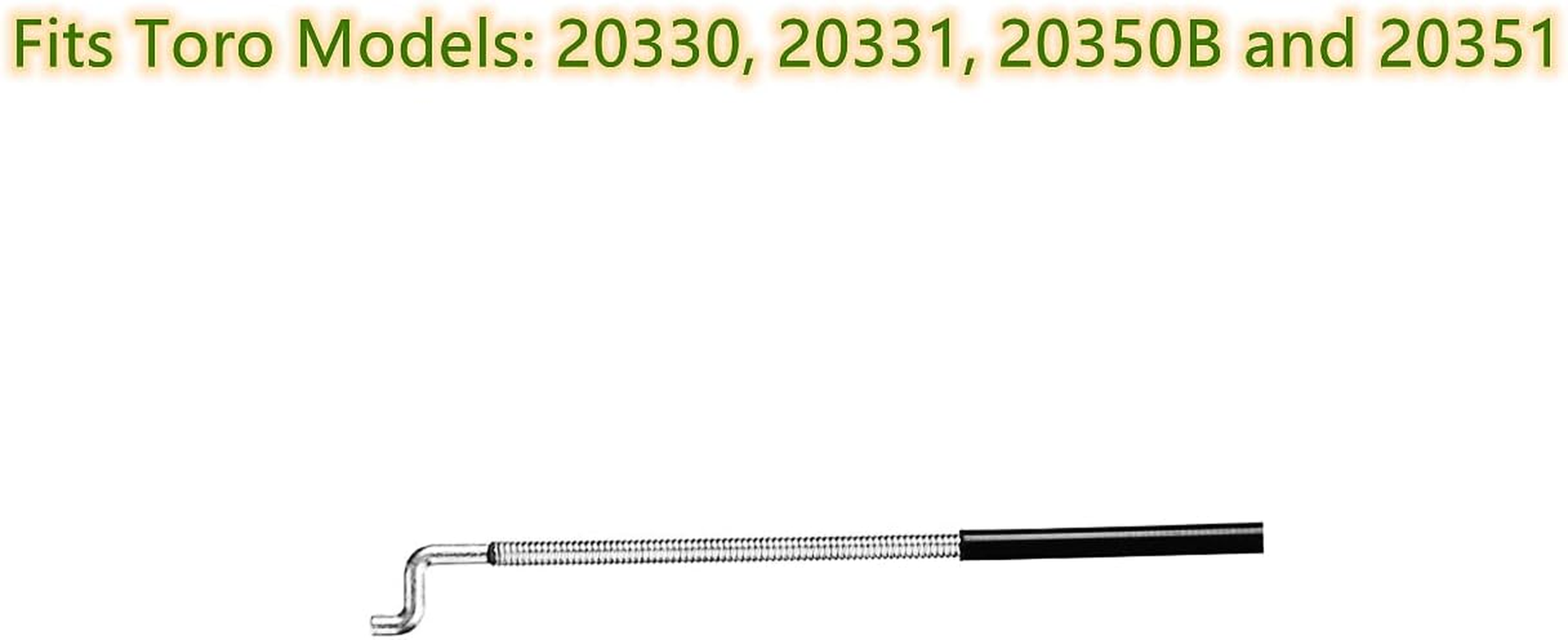 115-8436 Traction Control Cable for Toro 20330 20330C 20331 20331C 20350 20351 22'' Recycler Lawn Mower Replaces Stens 290-943 image number 4