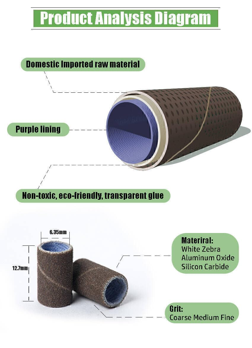 AEON Sanding Band Paper Brown Grit #150 Medium 500 Pcs image number 4