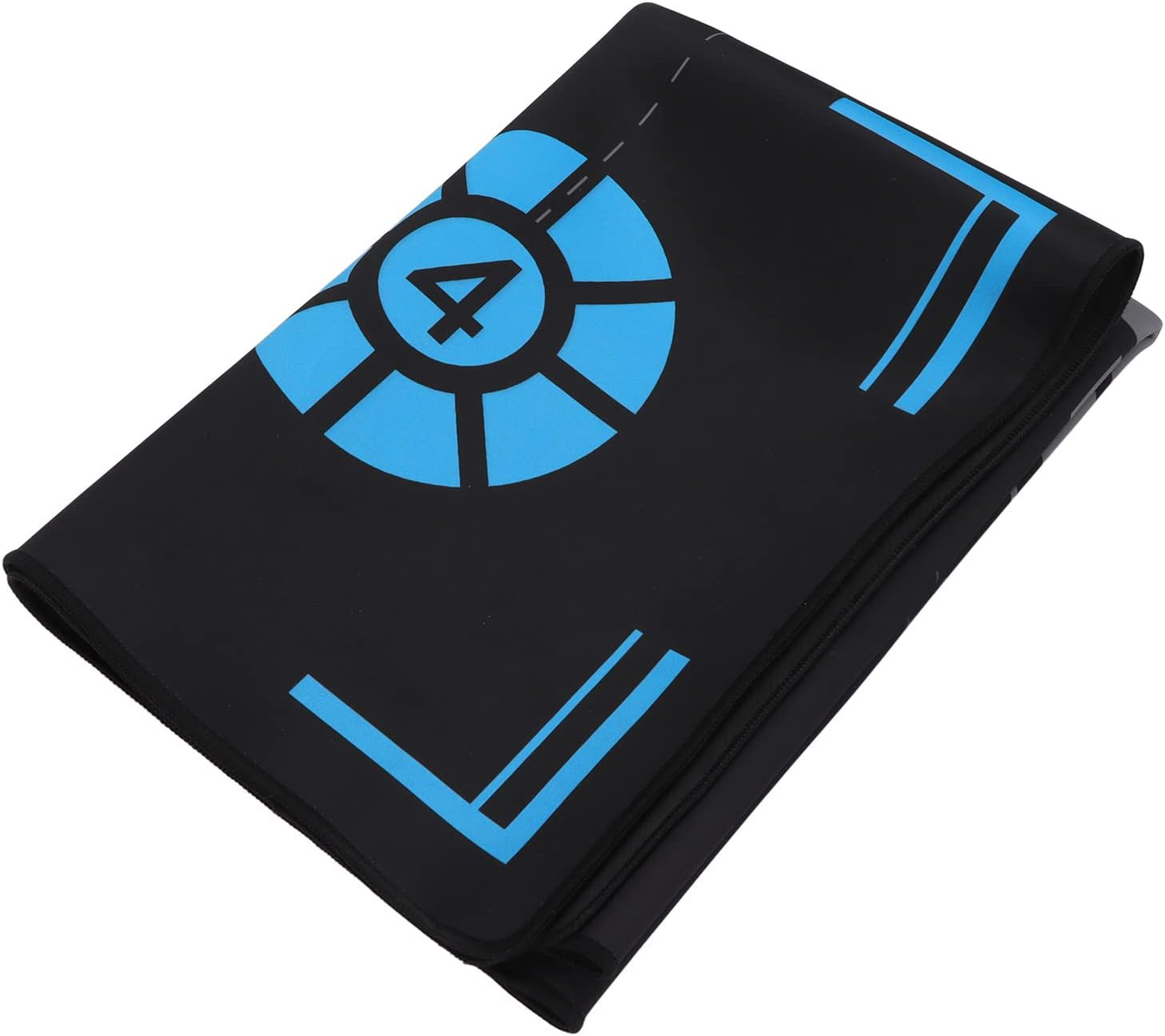 Basketball Training Mat, Footwork & Dribbling Practice Mat, Black, 67X92Cm, 2Mm Thick, Silent Non-Slip Rubber, Kids Basketball Training Mat image number 3