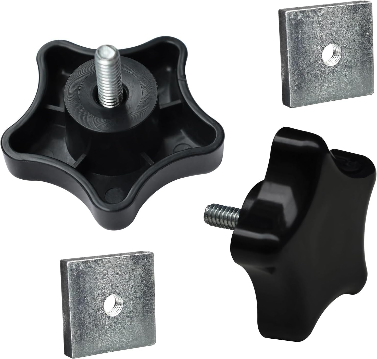 2Pcs 901022 Camper RV Awning Brace Knob Replacement Parts with Clamp & Nut Kit &ndash; Compatible with Carefree/Dometic A&E Camper/Rv/Motorhome image number 2