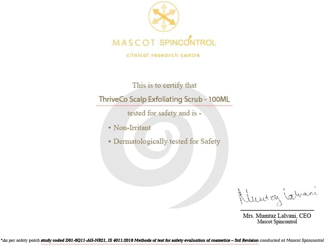 Thriveco Aha Bha Pha Exfoliating Scalp Scrub, 100Ml White