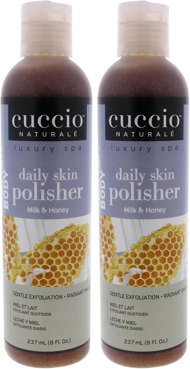 Cuccio Cuccio Naturale Daily Skin Body Polisher - Soothes and Softens Your Skin - Gentle Exfoliation Process - Lifts Dead Cells from the Skin&rsquo;S Surface 8 Fl Oz image number 2