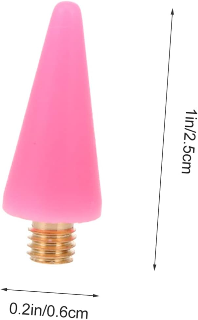 12Pcs Nail Rhinestone Picker Dotting Pen Tip Set Replacement Wax Heads for Manicure Nail Art Craft Accessories image number 4