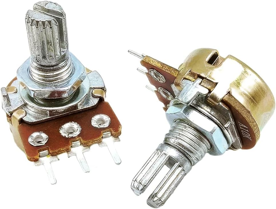 10K Ohm 3 Pin Linear Potentiometer WH148 B10K - Pack of 2 image number 3