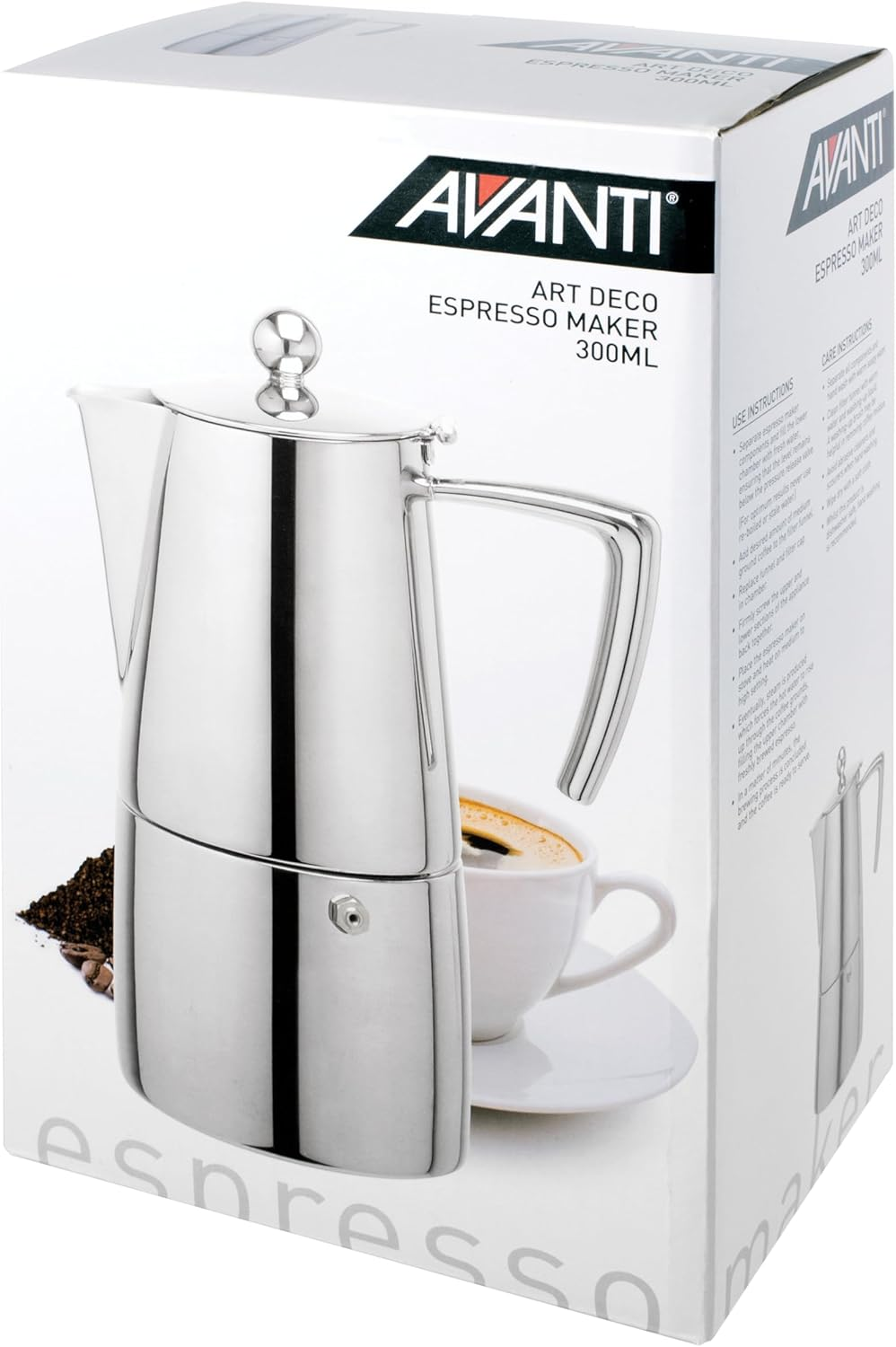 Avanti Art Deco Espresso Maker, 300 Ml / 6 Cup image number 4