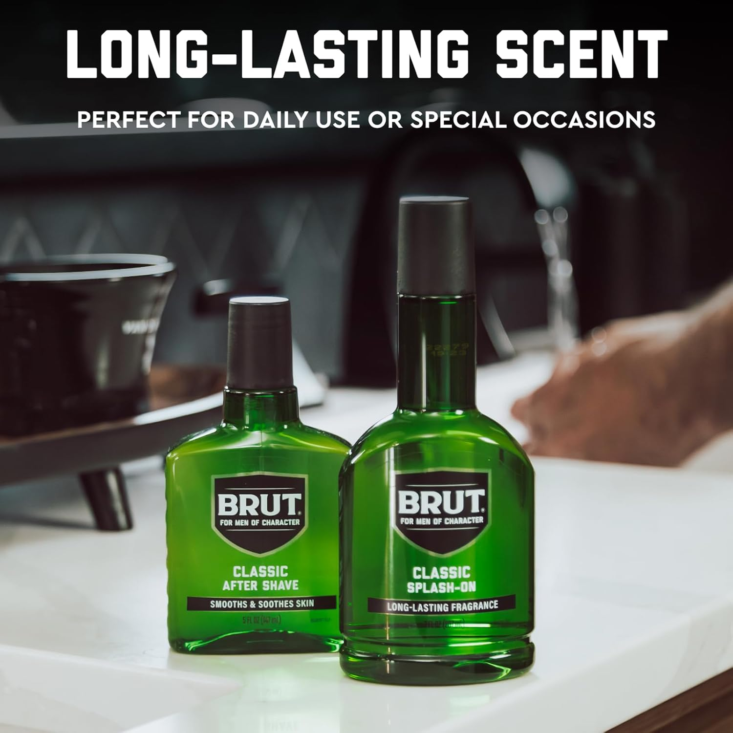 Brut Splash-On Classic Scent for Men, 100Ml image number 1
