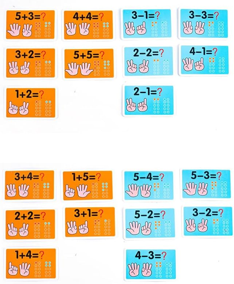 Montessori Toy for Toddlers 3-5, Wooden Finger & Stick Counting Board with Number Tracing, Colorful Number Blocks, Educational Math Toy for Kids Boys Girls, Preschool Learning Toy Ages 3 4 5 image number 4