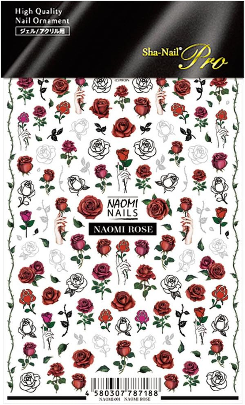 Sha-Nailpro Naomi Rose NAOMI-001 Copying Nail Sticker