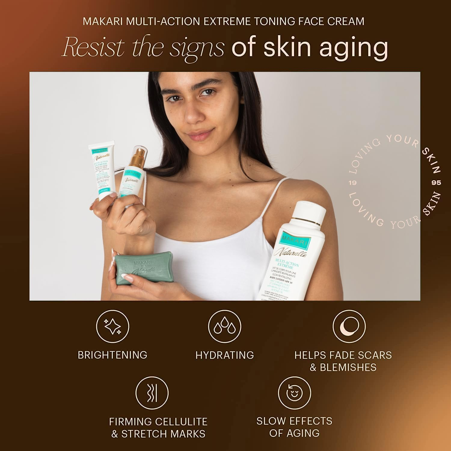 Makari Exclusive Tone Boosting Face Cream - Moisturizer with Ascorbic Acid - Moisturizer Cream for Dry, Normal and Maturing Skin - 1.7 Oz image number 4