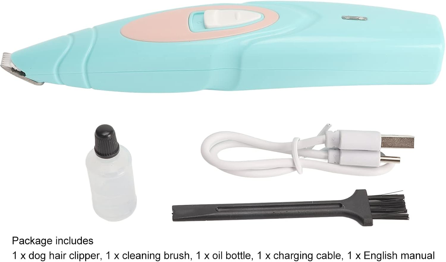 Pet Grooming Clippers, Low Noise Pet Hair Trimmer, Cordless, Electric Trimmer for Dogs, Cats, Rechargeable Pet Hair Shaver for Trimming Hair around Paws, Ears, Eyes, Face, image number 5