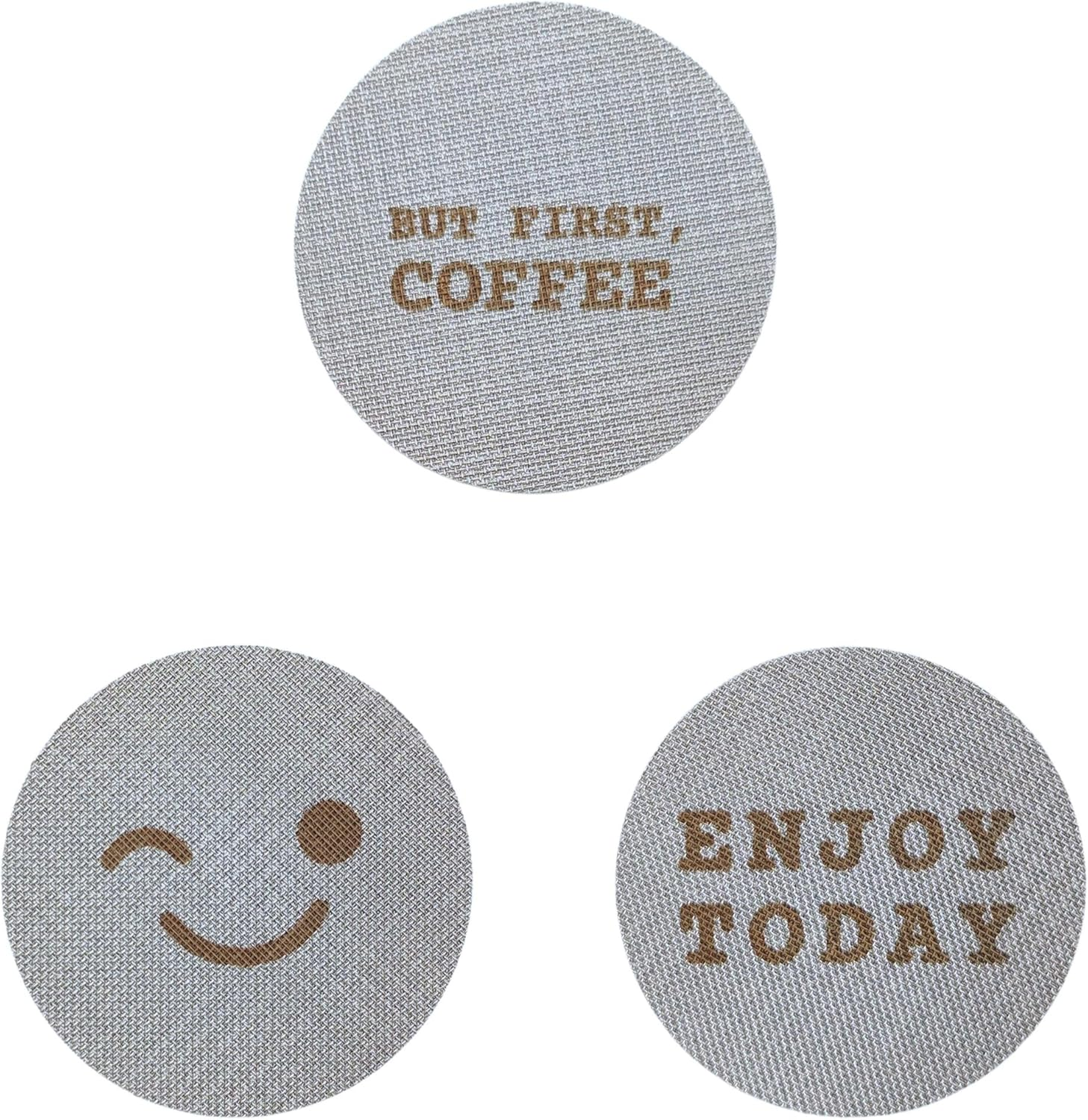 GEMINI Espresso Puck Screen - 49Mm, 1.7Mm Thickness 150&Mu;m Filter Screen - Reusable Coffee Mesh for Portafilter Basket - Made with 316 Stainless Steel image number 4