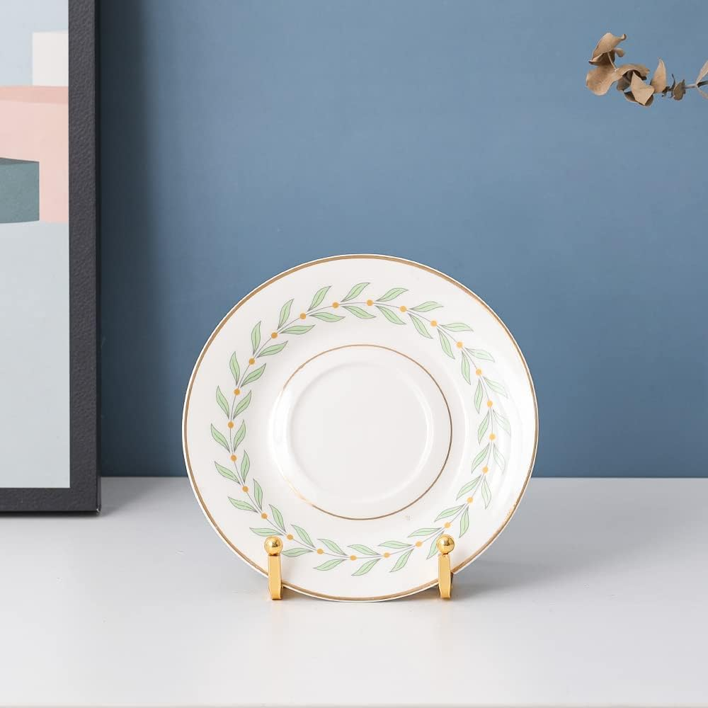 LABUBU Plate Holder Easel Display Stand - 3 Inch Metal Plate Stands for Display - Tabletop Picture Stand - Gold Iron Easels for Display Pictures | Photo Frames | Book | Decorative Plates | Plaque - 1 Pack