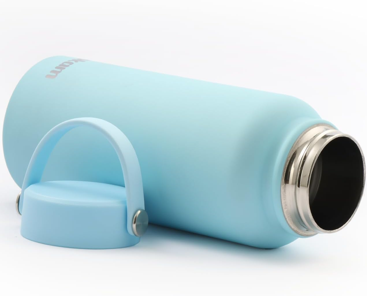 OKAM 950Ml Insulated Water Bottle - Stainless Steel Double Wall Waterbottle, Black, Vacuum Insulated, Bpa-Free, Leak-Proof Lid, Hot/Cold 12Hrs, Wide Mouth -Gym, Outdoor, Office Drink Bottles Insulated