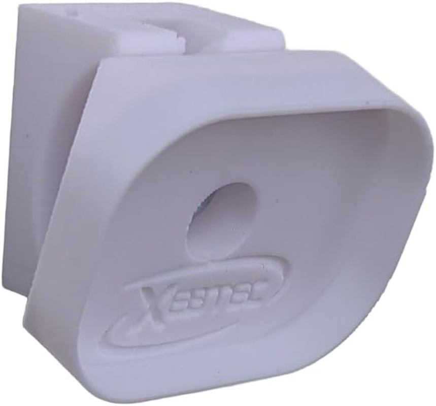 Shelly Blu Motion Mount - Adjustable Wall Mount for Shelly Motion Sensor - 2 Mounting Options (Corner & Wall) - Tilts 5-45&deg; - Glue or Screws - White | Xebtec image number 1