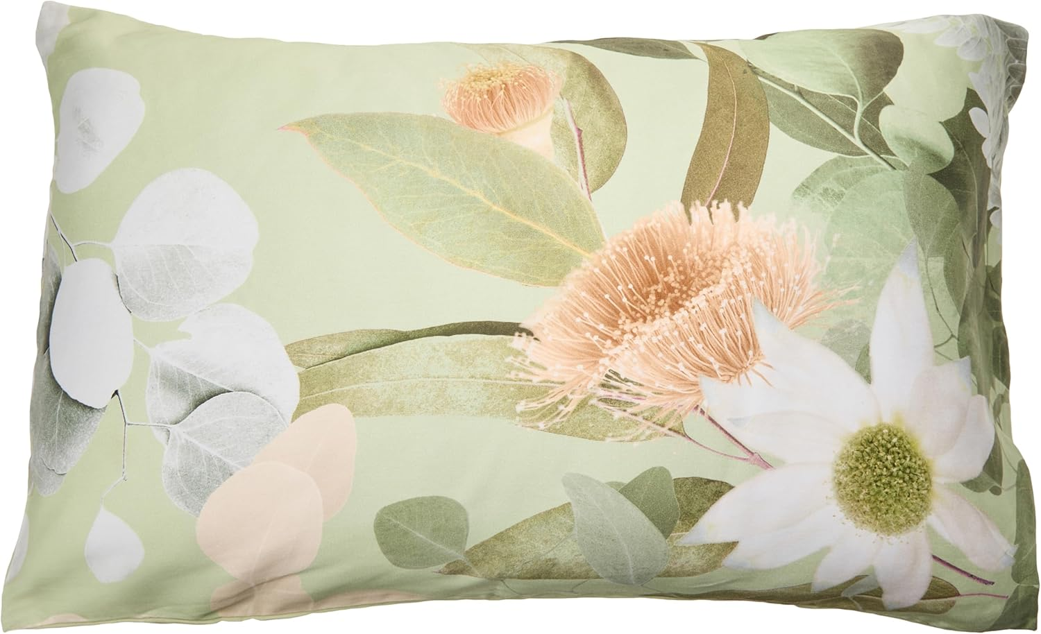 Linen House Priscilla Quilt Cover Set, Green, King Bed - Green image number 4