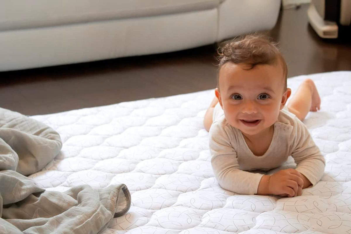 Babyhood Baby Play Mat, Grey Pattern image number 5