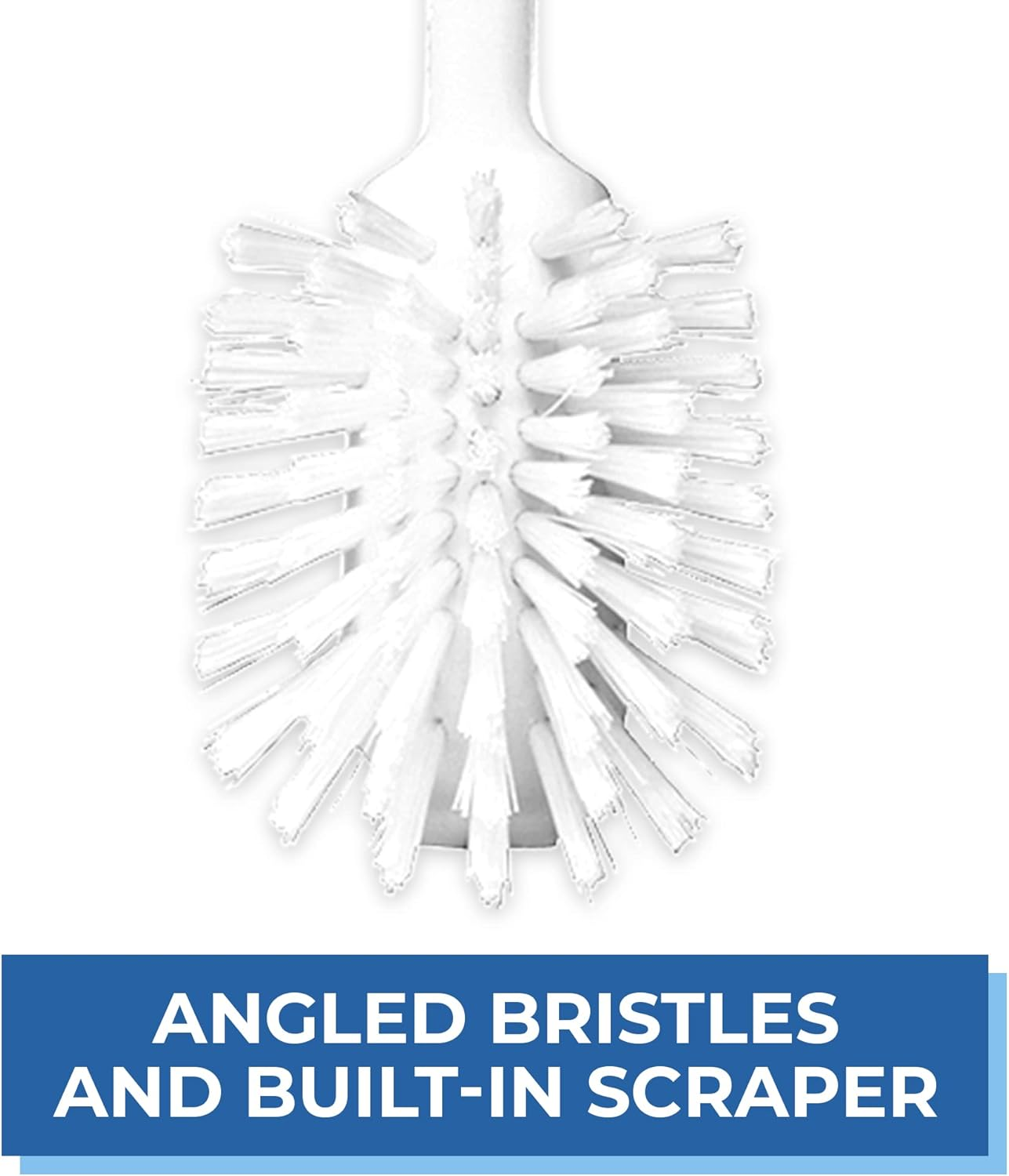 Kyowa Clean 42375 Kitchen Brush, White, Total Length 10.6 Inches (27 Cm), Vikan Dish Brush image number 5