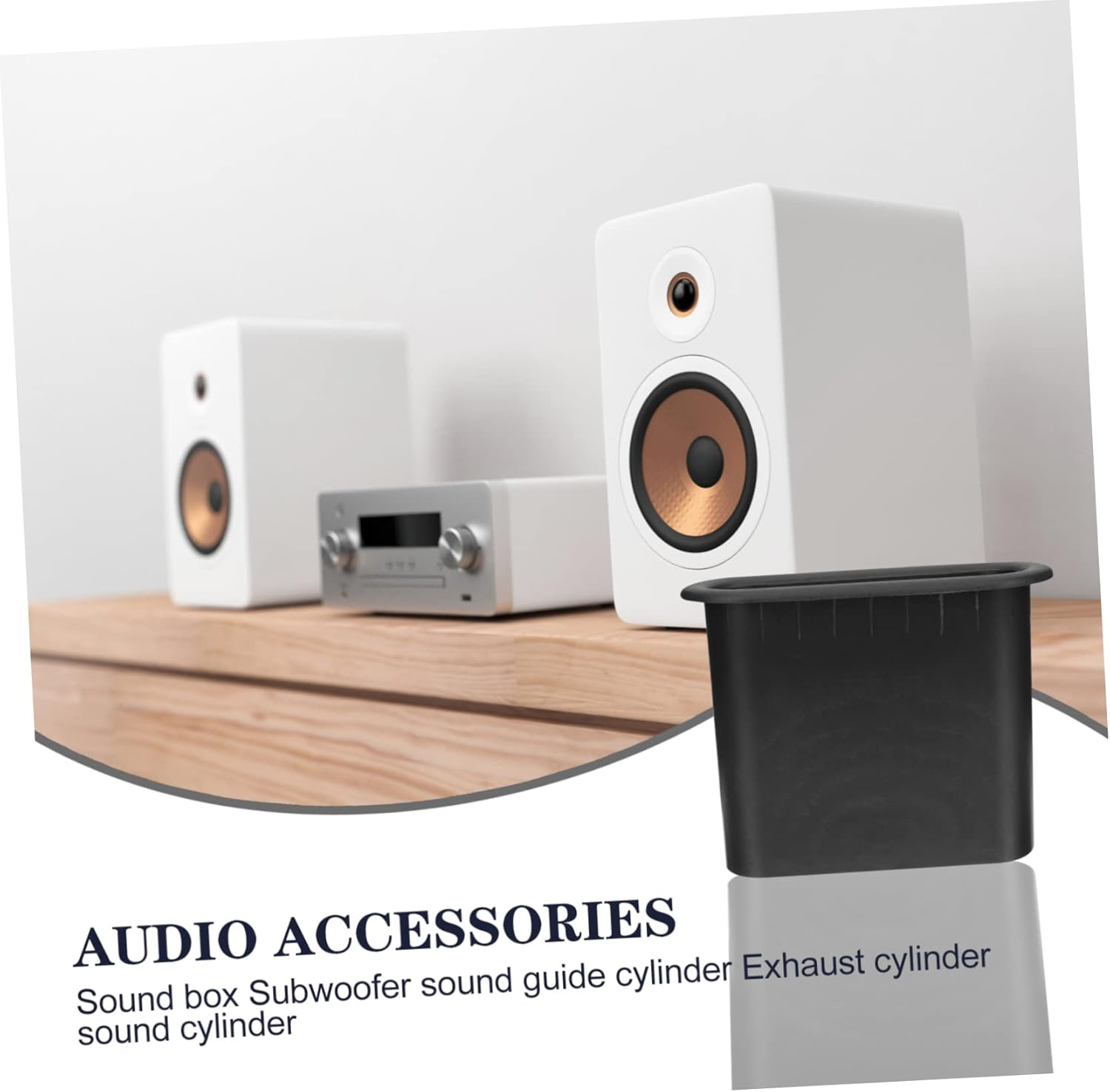 LIFKICH 5Pcs Enhance Speaker Performance Subwoofer Port Tubes Woofer Box Port Tube image number 6