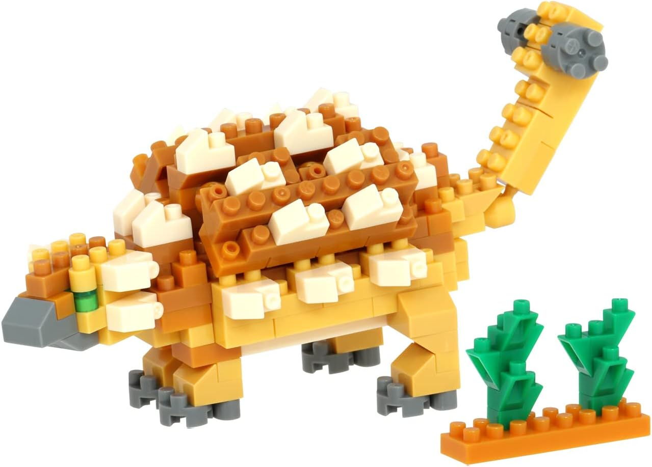 Nanoblock - Dinosaurs - Pteranodan, Nanoblock Collection Series Building Kit, Multicolor (NBC_365)