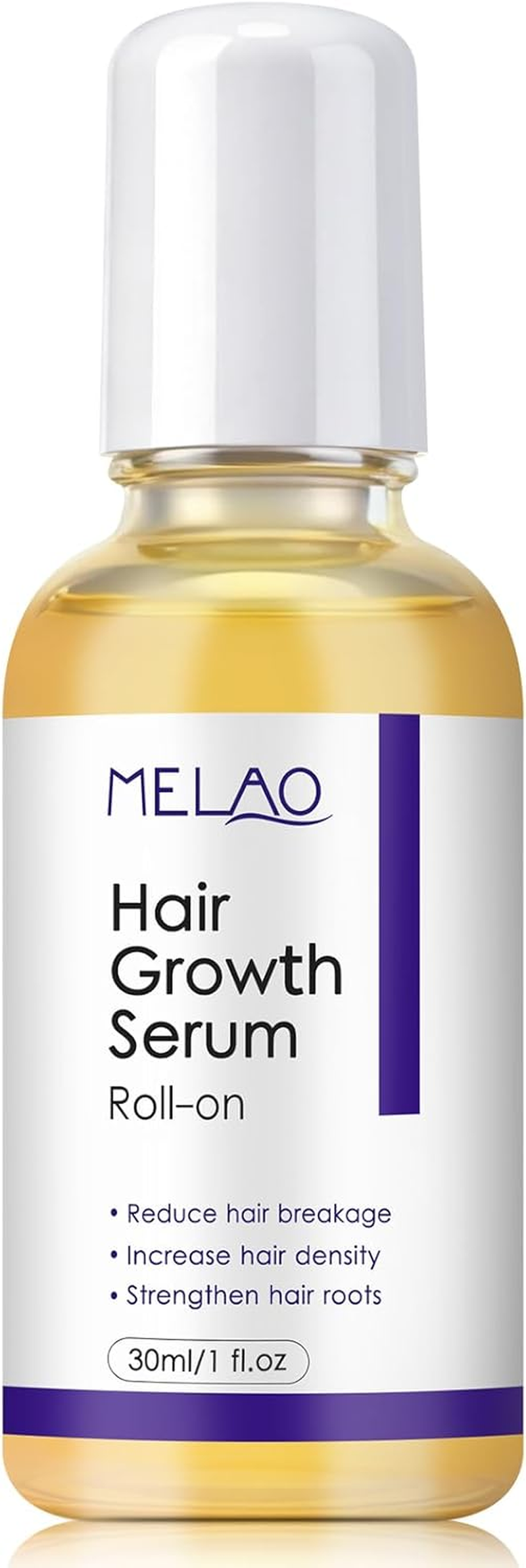 Hair Growth Serum with Roller Applicator - 30Ml Scalp Treatment for Thinning Hair - Strengthening & Nourishing Hair Care Essence for Men & Women