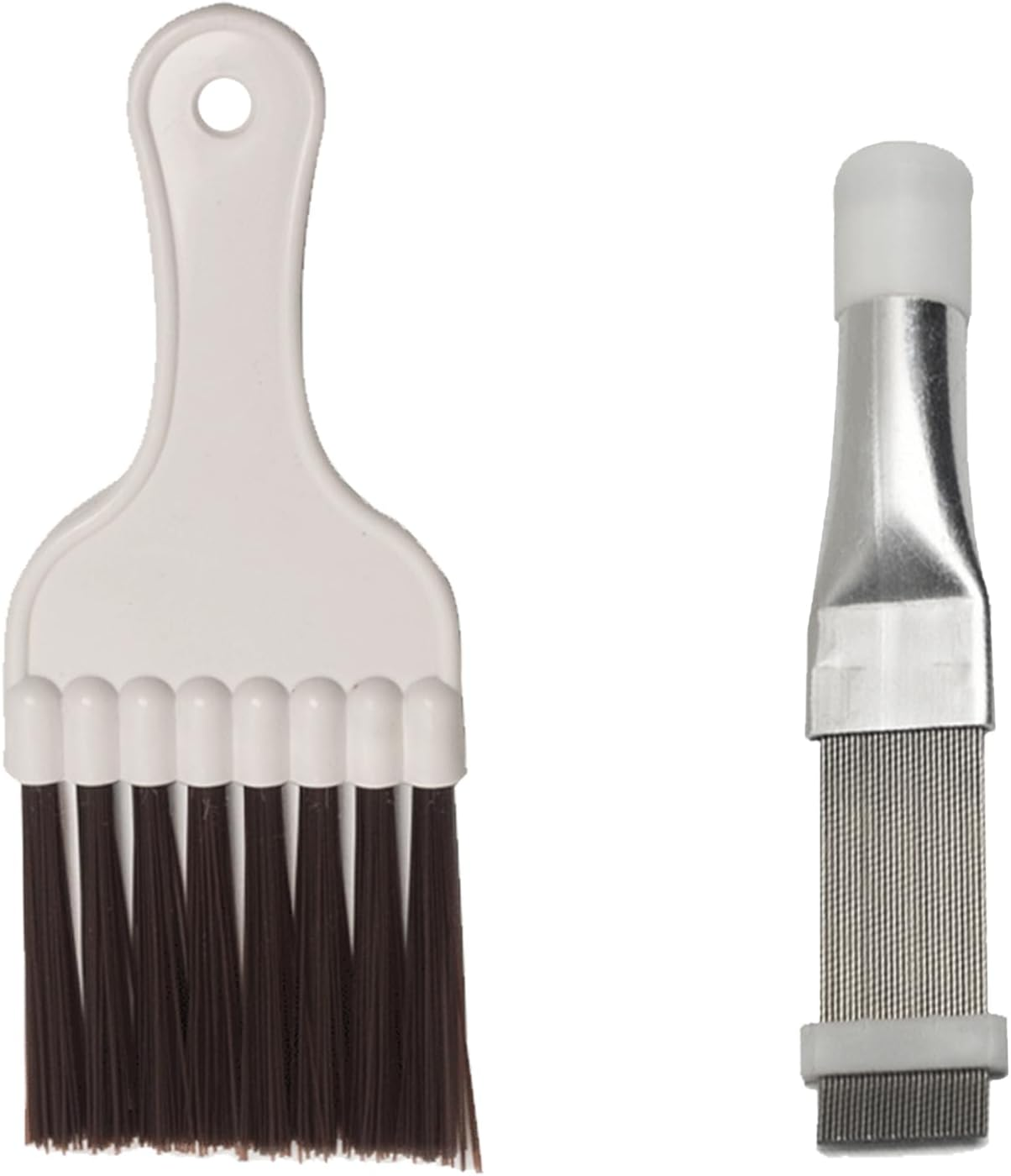 3 Pieces Lamellar Comb Dryer, Condenser Comb, Dryer Cleaning Brush, Air Conditioning Cleaner Accessories, Air Conditioning Slat Cleaner Brushes, Cleaning Set, Cleaner Conditioner, Wire Comb